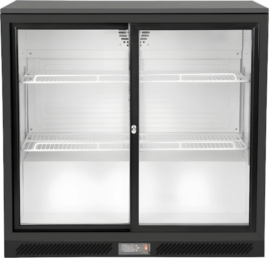 Dynamic Ψυγείο Back Bar Διπλό Υ89.5xΠ90xΒ50.5cm