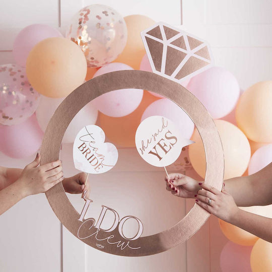 Ginger Ray I Do Photo Booth Prop για Party με Θέμα "Γάμος" HN-813