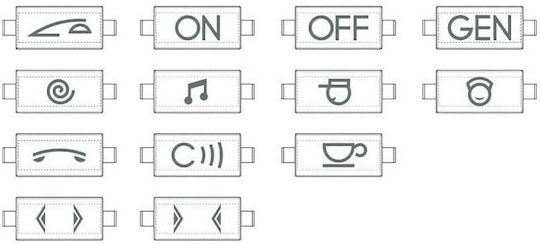 Legrand Living Light Electrical Panel Labeling Accessory Label Kit L4916KIT