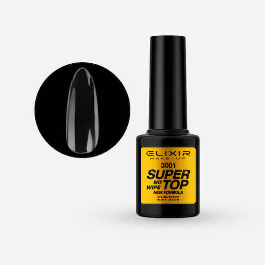 Elixir Semi Top Coat για Gel 5ml