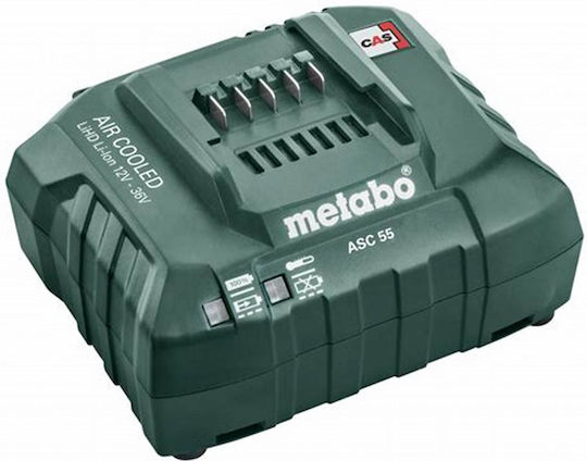 Metabo Φορτιστής Μπαταριών Εργαλείου 12-36V Λιθίου ASC 55