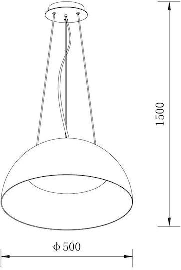 Sun Light LED Κρεμαστό Φωτιστικό Πράσινο 150x150x50εκ. Sun Light LED Κρεμαστό Φωτιστικό Πράσινο 150x150x50εκ.