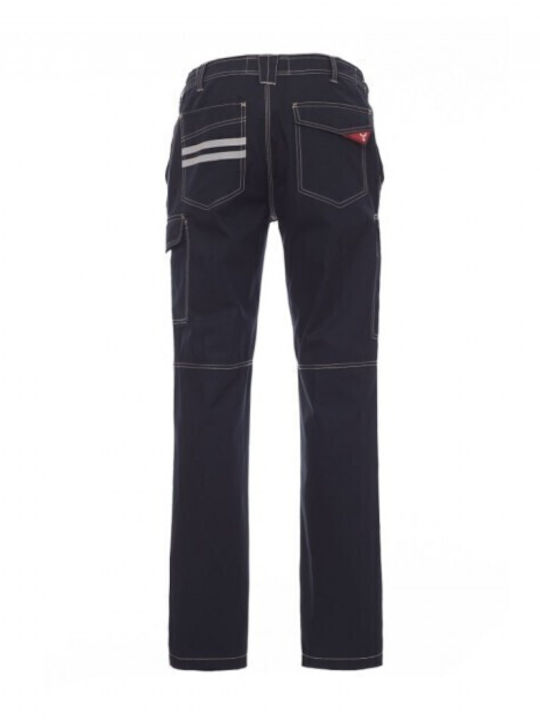 Payper Worker Stretch Summer Work Trousers Navy Blue