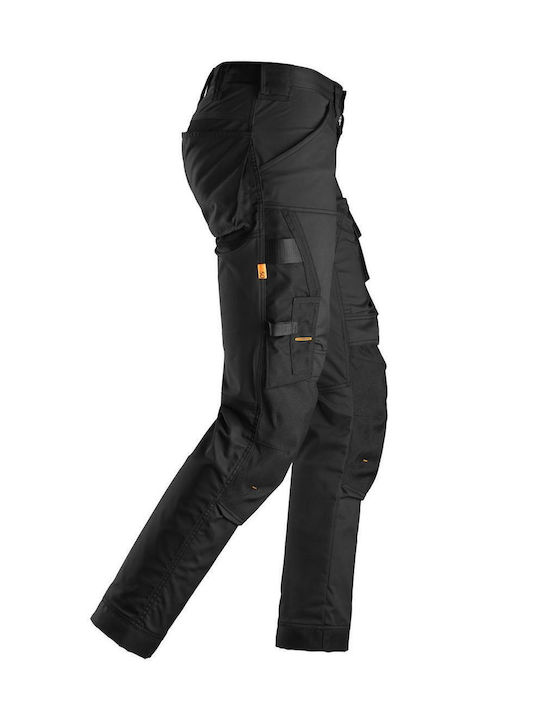 Snickers Workwear Παντελόνι Εργασίας Μαύρο
