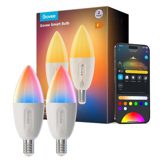 Govee Smart Intelligente Glühbirne B600c LED RGBW
