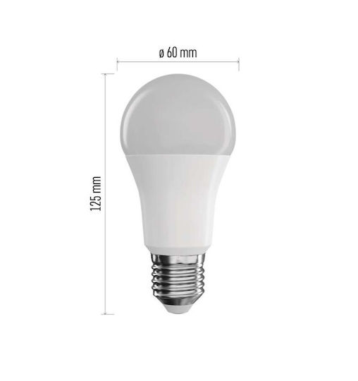 Emos Smart Bulb Lamp LED 11W for Socket E27 and Shape A60 RGB