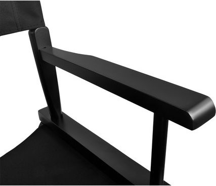 Beautylushh Chair for Makeup with Adjustable Height Black