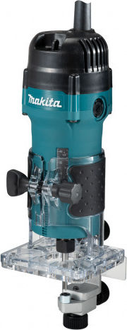 Makita 3711 Κάθετη Φρέζα 530W με Σύστημα Αναρρόφησης