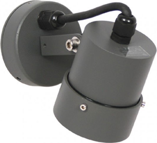 Gekas Single Spot with Socket GU10 in Black Color