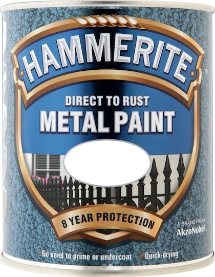 Hammerite Λευκό Σατινέ 750ml Vivechrom 5114954 Υγρό Λευκό