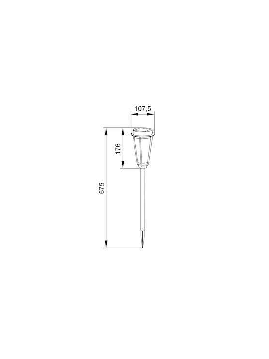 Inlight Малък Пост LED 1W Inlight Малък Пост LED 1W