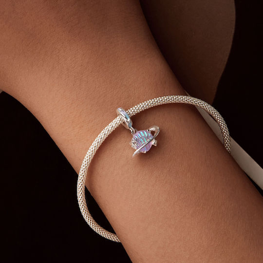 Silber Charm 925 Muschel Stern