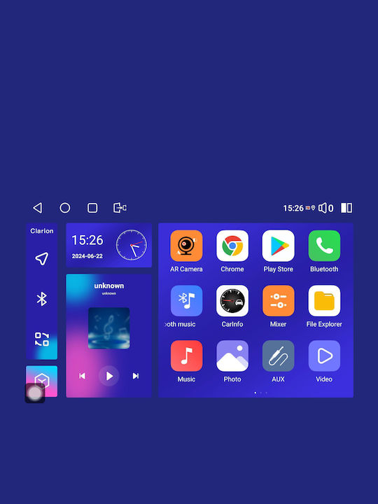 Clarion Автомобилна Аудио Система (Блутут/USB/WiFi/GPS/Apple-Carplay/Android-Auto)