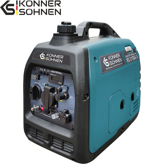 Könner & Söhnen KS 3100iG S Leise Generators Inverter Benzin/LPG mit maximaler Leistung 3.5kVA