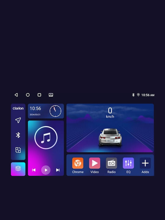 Clarion Sistem Audio Auto pentru Kia Sorento 2013 > 2020 (Bluetooth/USB/WiFi/GPS/Apple-Carplay/Android-Auto)