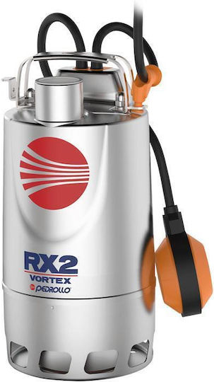 Pedrollo RXm 2/20 Single-phase Pump Waste Water / Sewage 0.5hp 48TXV12A1