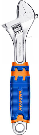 Wadfow French Wrench with Adjustable Opening 30mm and Anti-Slip Handle 203.2mm