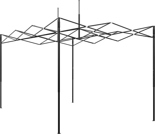 vidaXL 42006642 Seră Casa cu Cadru Metalic 4.1x2.8x3.15m