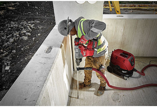 Milwaukee M18 FHM-121C Κρουστικό Σκαπτικό Πιστολέτο Μπαταρίας Brushless 18V 1x12Ah με Υποδοχή SDS Max 4933464894