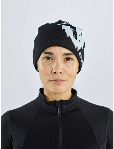 Unisex Fleece Headband Knitted in Black color