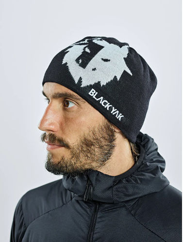 Unisex Fleece Headband Knitted in Black color