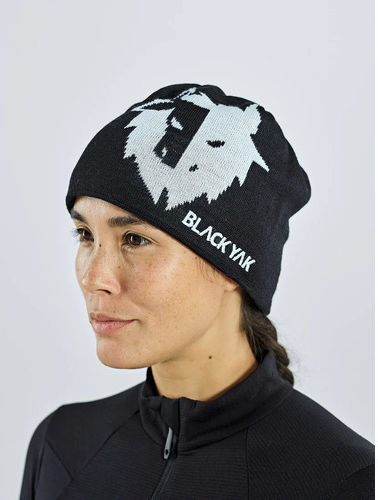 Unisex Fleece Headband Knitted in Black color