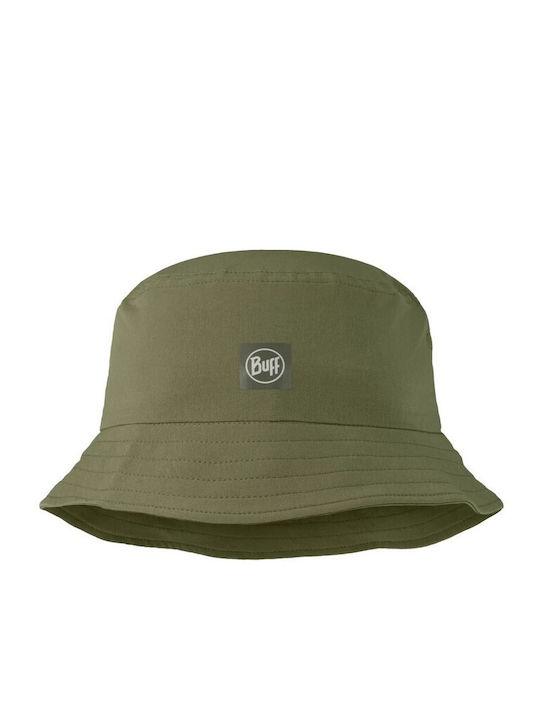 Buff Adventure Fabric Men's Hat Bucket Style Green