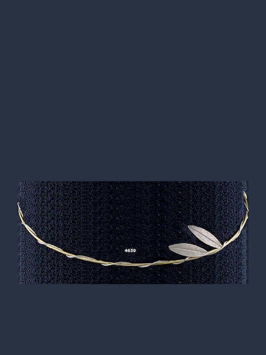 Silver Plated Wedding Crowns Gold Plated Olive Leaves