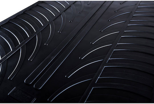 Gledring Σετ Μπροστινά και Πίσω Πατάκια 4τμχ για BMW X6 2019 Μαύρα