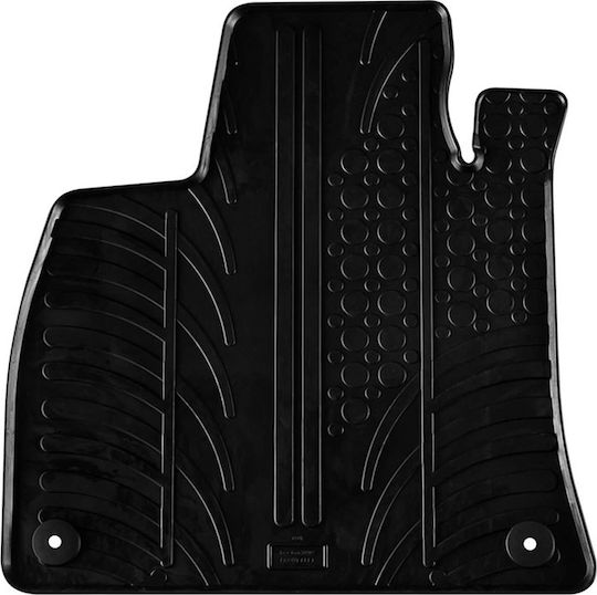 Gledring Set of Front and Rear Mats 4pcs for Audi e-tron 2019 Black
