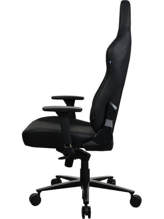 Archos Vernazza XL Artificial Leather Gaming Chair with Adjustable Arms Black