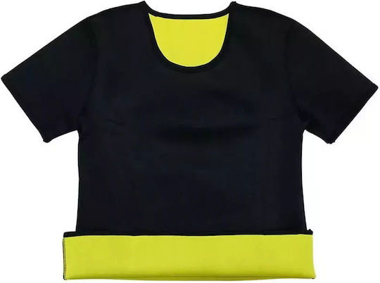 Damen Neopren Fitness Kurzarmshirt Abnehmen – Größe M
