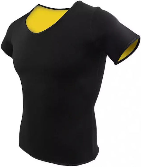 Damen Neopren Fitness Kurzarmshirt Abnehmen – Größe M