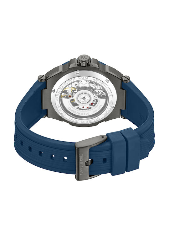 Kenneth Cole York Watch Automatic with Rubber Strap Kenneth Cole York Watch Automatic with Rubber Strap
