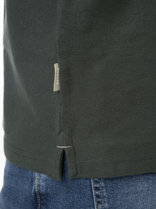 Polo Men's Short Sleeve Shirt Dark Green