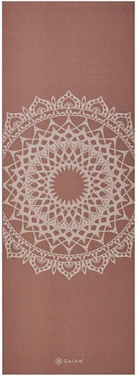 Gaiam Marrakesh Exercise Mat Pink (173x61cm)