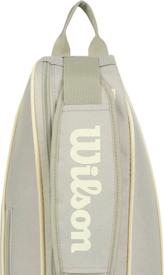 Wilson Team 3 Racket Tennis Bag Gray