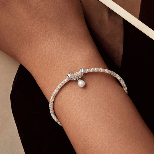 Silber Charm 925 Silber Charm Perle
