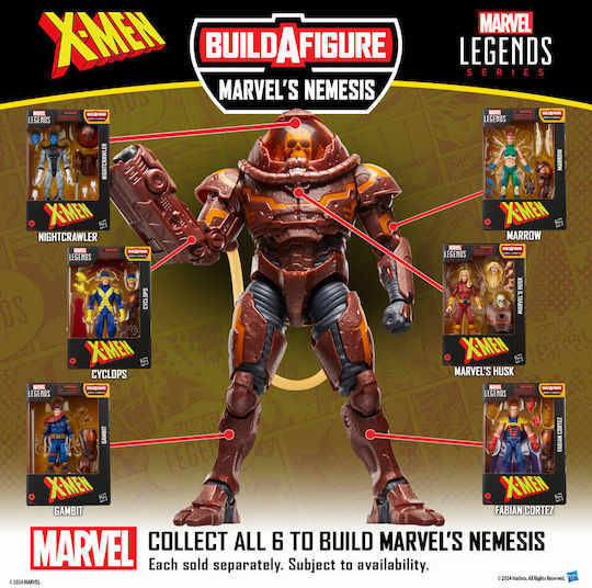 Φιγούρα Δράσης Marvel Legends: X-men - Marvel's Husk Marvel Legends 15εκ.