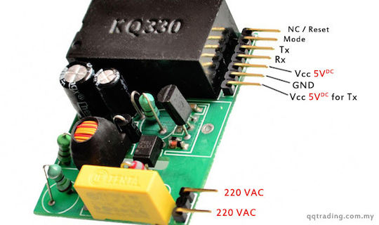 Kq-130f Power Line Carrier Modul