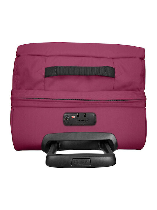 Eastpak Tranverz S Cabin Suitcase Wine Burgundy With 4 Wheels Height 51cm