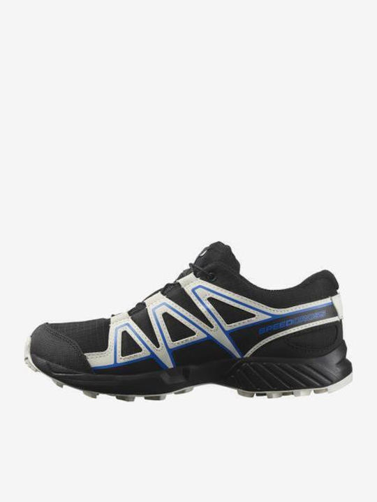 Speedcross Waterproof Kids Sports Shoes Running with Laces Black