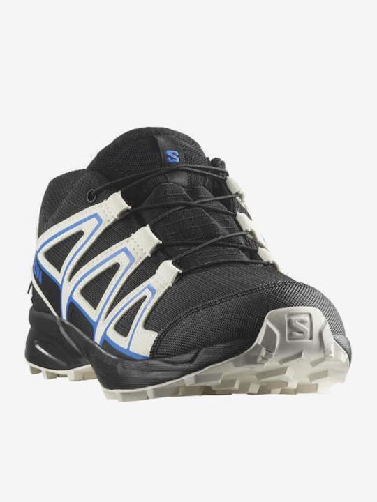 Speedcross Waterproof Kids Sports Shoes Running with Laces Black