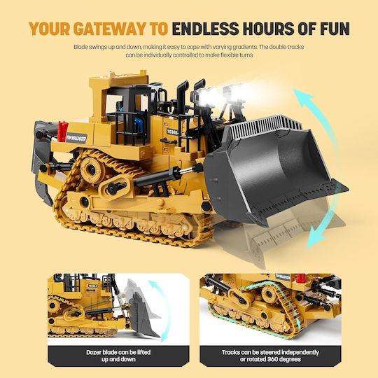 9 Channels Remote Controlled Excavator