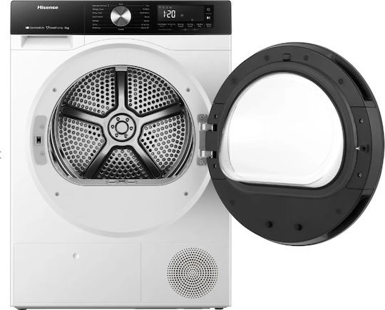 Hisense DH3S802BW2 Сушилня 8кг с Термопомпа