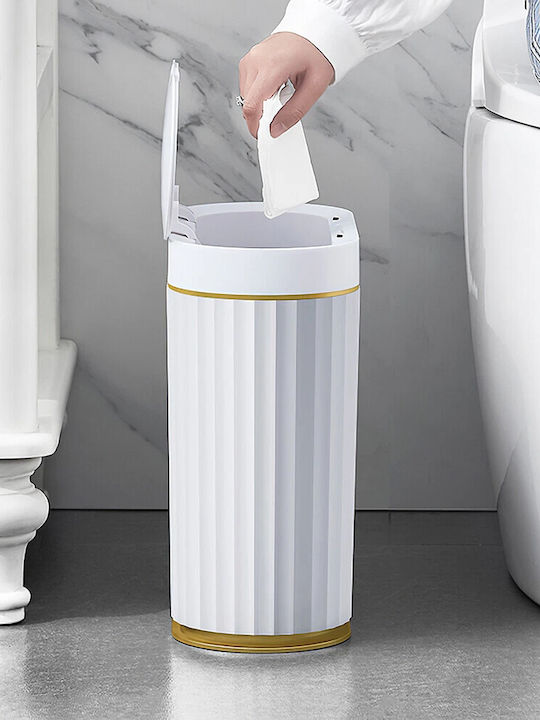 Home Use Plastic Bathroom Basket 7lt White