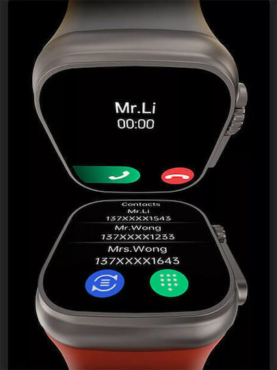 Microwear T800 Ultra 49mm Smartwatch (Negru)