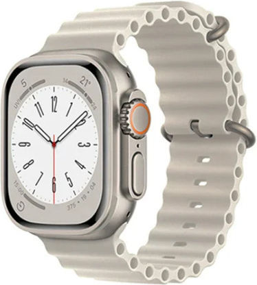 T800 Ultra 44mm Smartwatch mit Pulsmesser (Gray)