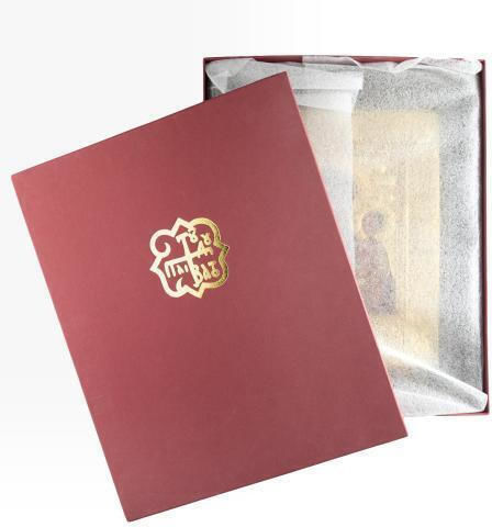 Panagia Elaeovrytissa Copy of Miraculous Icon Authentic Product of Vatopedi Monastery Holy Great Monastery Vatopedi 030401000012 41 X 34 Cm