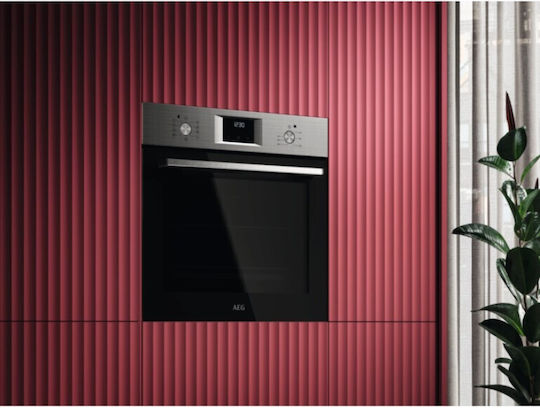 AEG 5000 SurroundCook Φούρνος άνω Πάγκου 65lt Π59.4εκ. Μαύρος